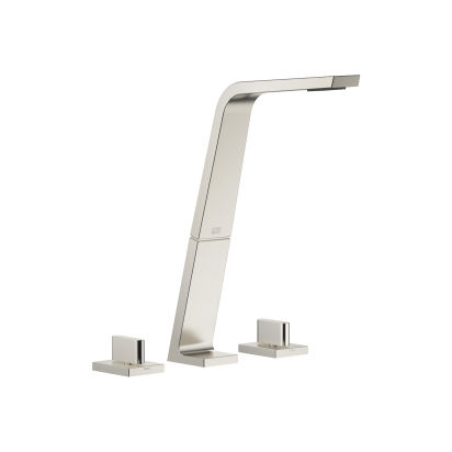 Three-hole basin mixer without pop-up waste - Set containing 3 articles