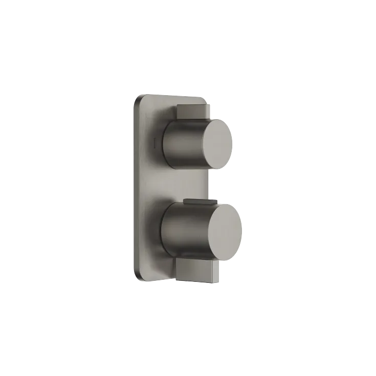 LISSÉ Concealed thermostat with two function volume control - Brushed Dark Platinum - 36 426 845-99 0010