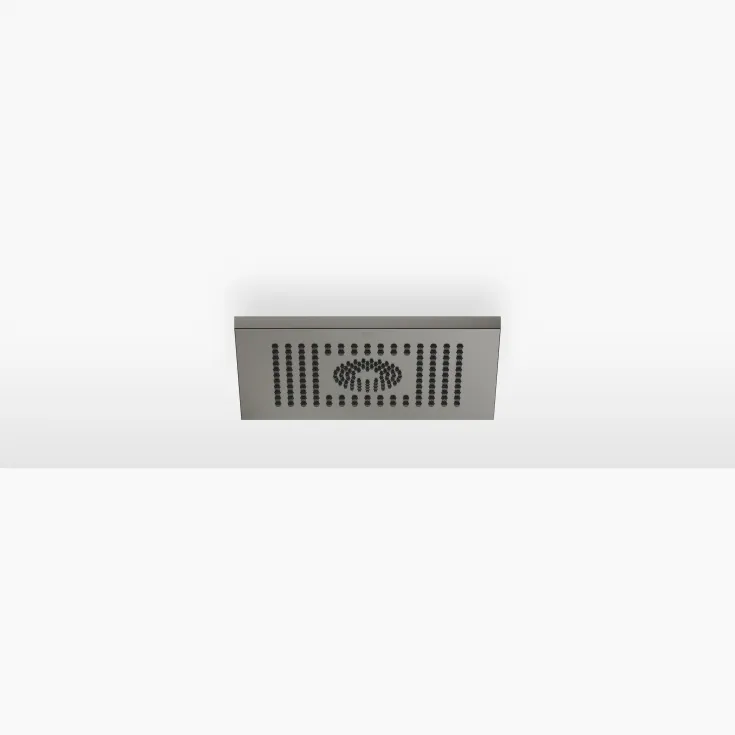 Pomme de douche arrosoir pour fixation au plafond 300 x 240 mm - Dark Platinum brossé - 28 041 980-99 0010