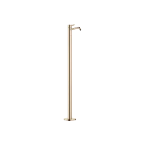 META Miscelatore monocomando lavabo con tubo verticale senza piletta - Light Gold - 22 584 660-26