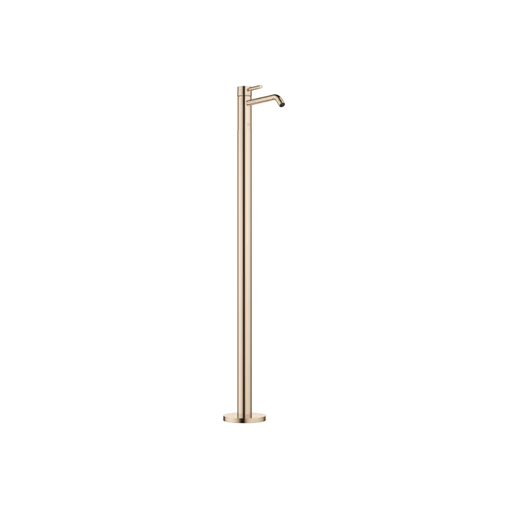 META Single-lever basin mixer with stand pipe without pop-up waste - Light Gold - 22 584 660-26
