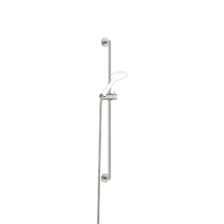 Shower set without hand shower - Brushed Platinum - 26 412 625-06