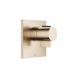 SYMETRICS xTOOL Concealed thermostat without volume control - Brushed Champagne (22kt Gold) - 36 416 985-46