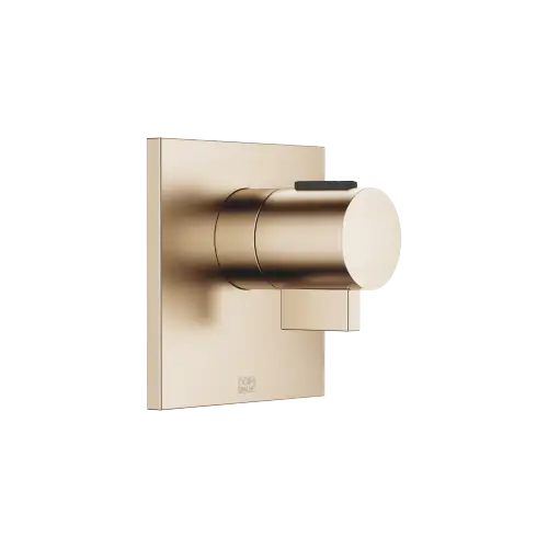 SYMETRICS xTOOL Concealed thermostat without diverter - Brushed Champagne (22kt Gold) - 36 416 985-46