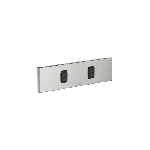 WATER FAN horizontal Concealed body spray - Brushed Platinum - 36 512 979-06 0050