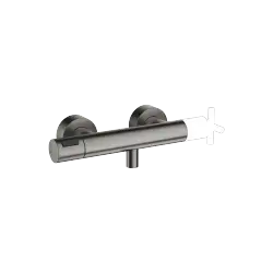 Shower thermostat for wall mounting - Brushed Dark Platinum - 34 445 979-99 0070
