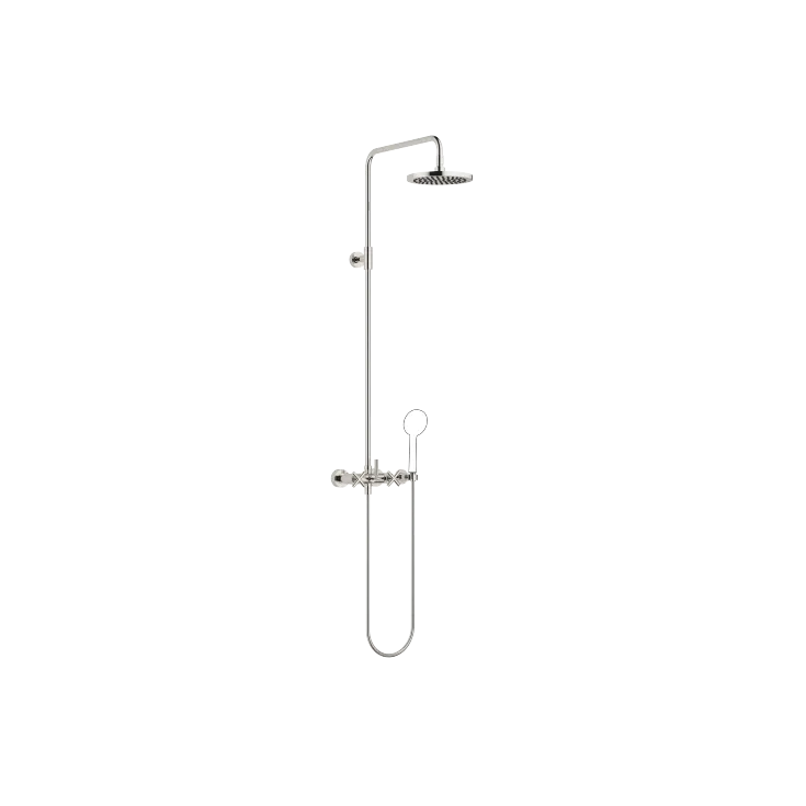 TARA Showerpipe without hand shower 220 mm - Platinum - 26 633 892-08 0050