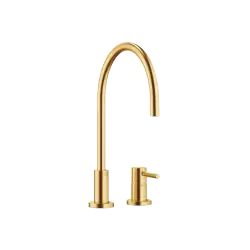 TARA Two-hole mixer with individual rosettes - Brushed Durabrass (23kt Gold) - 32 816 888-28 0010