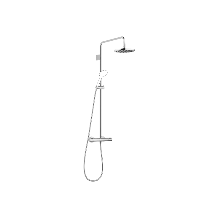 Showerpipe mit Brause-Thermostat ohne Handbrause FlowReduce - Chrom - 34 464 979-00