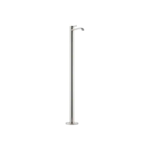 IMO Single-hole basin mixer with stand pipe without pop-up waste - Brushed Platinum - 22 585 671-06