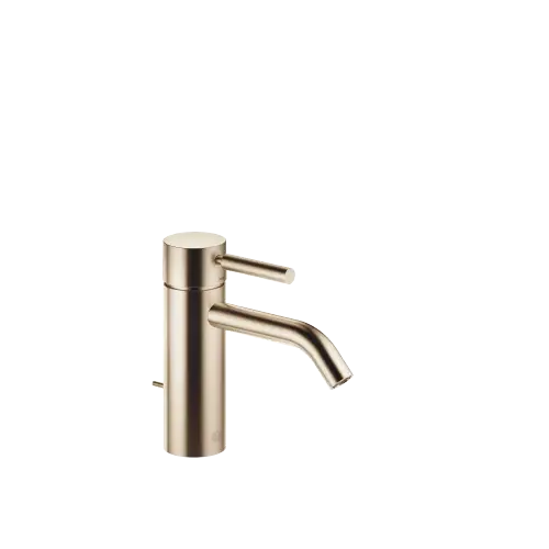 META Mitigeur monocommande de lavabo avec garniture d'écoulement - Light Gold brossé (PVD) - 33 502 660-27 0010