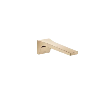 CL.1 Wall-mounted basin spout without pop-up waste - Brushed Champagne (22kt Gold) - 13 800 705-46