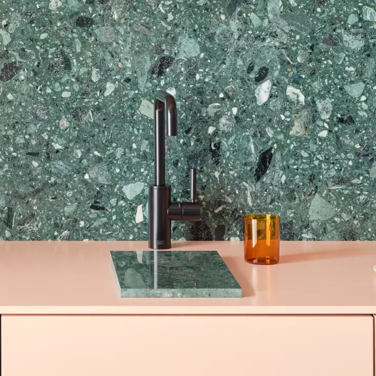 Dornbracht Meta Square design series inspiration kitchen kitchen faucet matte black