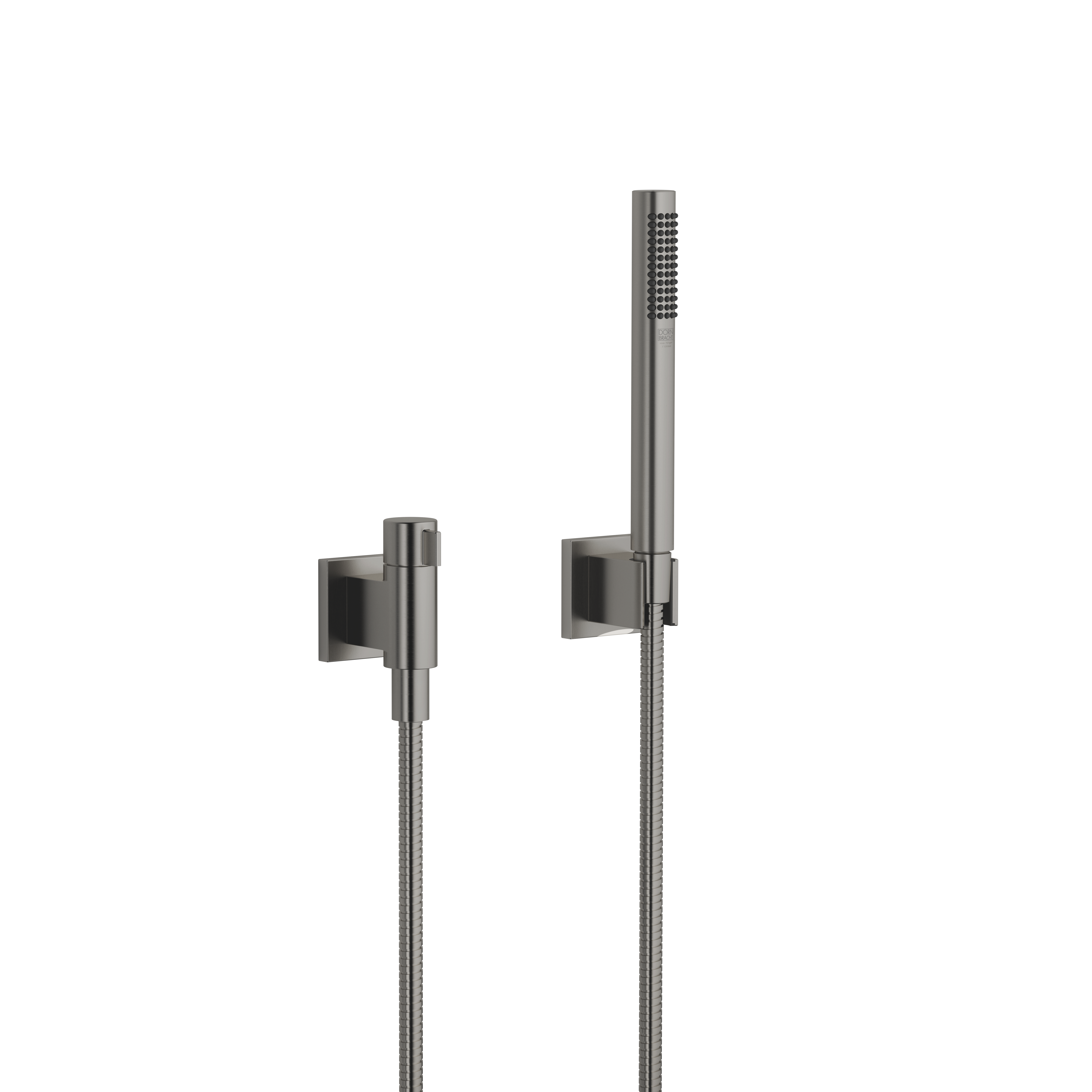 SERIES SPECIFIC Brushed Dark Platinum : Hand shower set with
