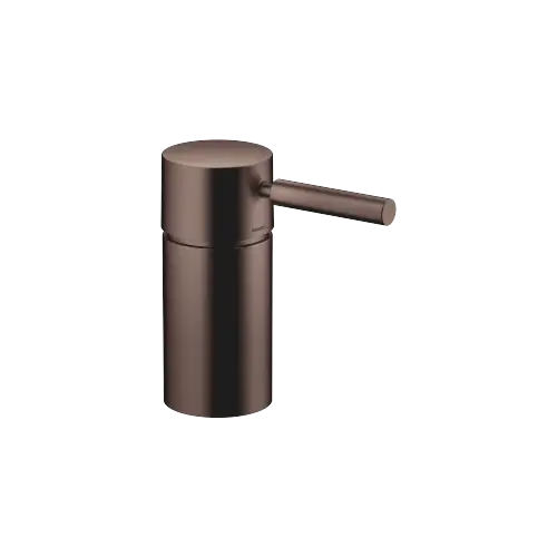 META Single-lever bath mixer for bath rim or tile edge installation - Brushed Dark Bronze (PVD) - 29 300 660-43