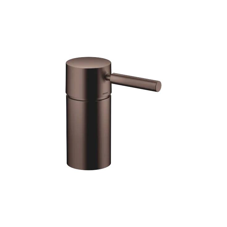 META Single-lever bath mixer for bath rim or tile edge installation - Brushed Dark Bronze (PVD) - 29 300 660-43