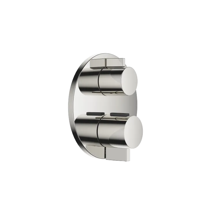Concealed thermostat with one-way diverter - Platinum - 36 425 970-08 0010