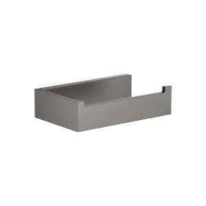 Tissue holder without cover - Brushed Dark Platinum - 83 500 780-99