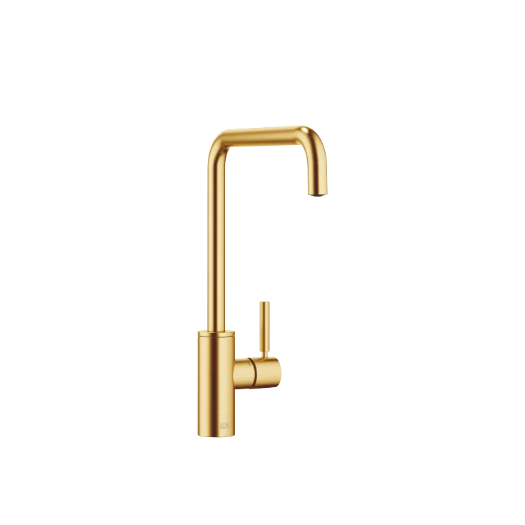 META SQUARE Einhebelmischer - Messing gebürstet (23kt Gold) - 33 815 861-28