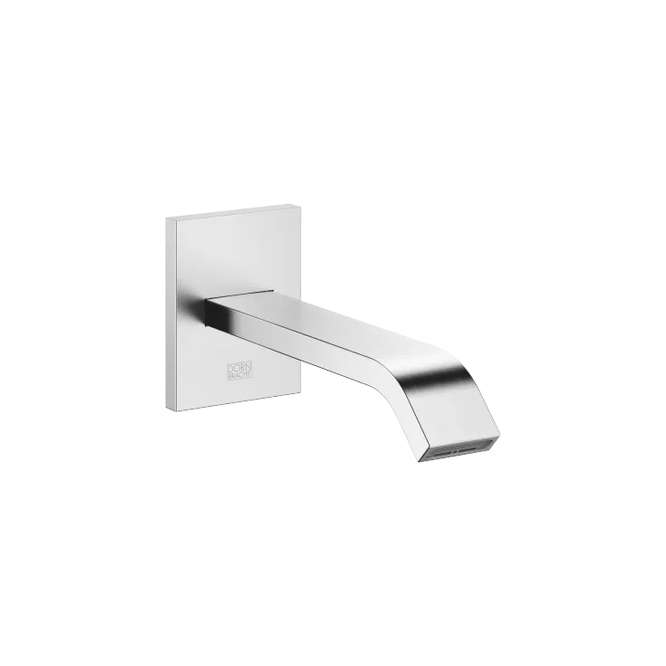 IMO Lavatory spout, wall-mounted without drain - Brushed Chrome - 13 800 671-93 0010