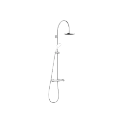 VAIA Shower pipe with shower thermostat without hand shower FlowReduce 220 mm - Chrome - 34 464 809-00 0050