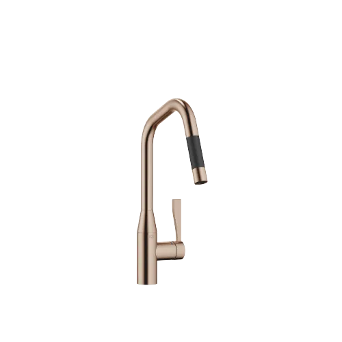SYNC Miscelatore monocomando ad estrazione Pull-down con funzione doccetta - Bronzo spazzolato (PVD) - 33 875 895-42
