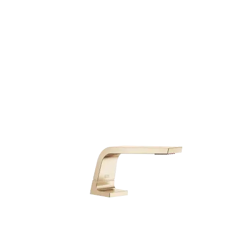 CL.1 Deck-mounted basin spout without pop-up waste - Brushed Champagne (22kt Gold) - 13 714 705-46