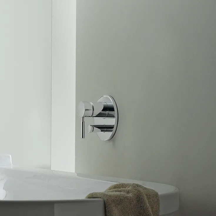 Concealed single-lever mixer with diverter - Chrome - 36 120 660-00