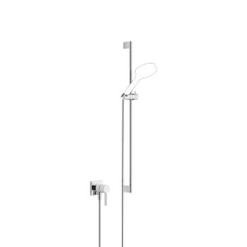 Mitigeur monocommande encastré avec raccord de douche intégré avec garniture de douche sans douchette - Chrome - 36 013 970-00