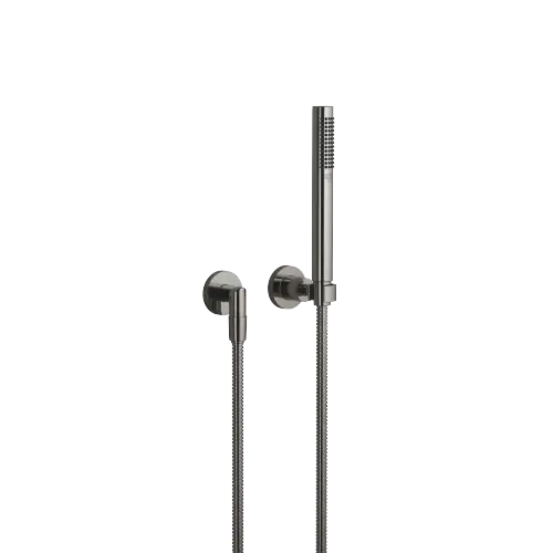 TARA Hand shower set with individual rosettes - Dark Chrome - 27 802 892-19 0050