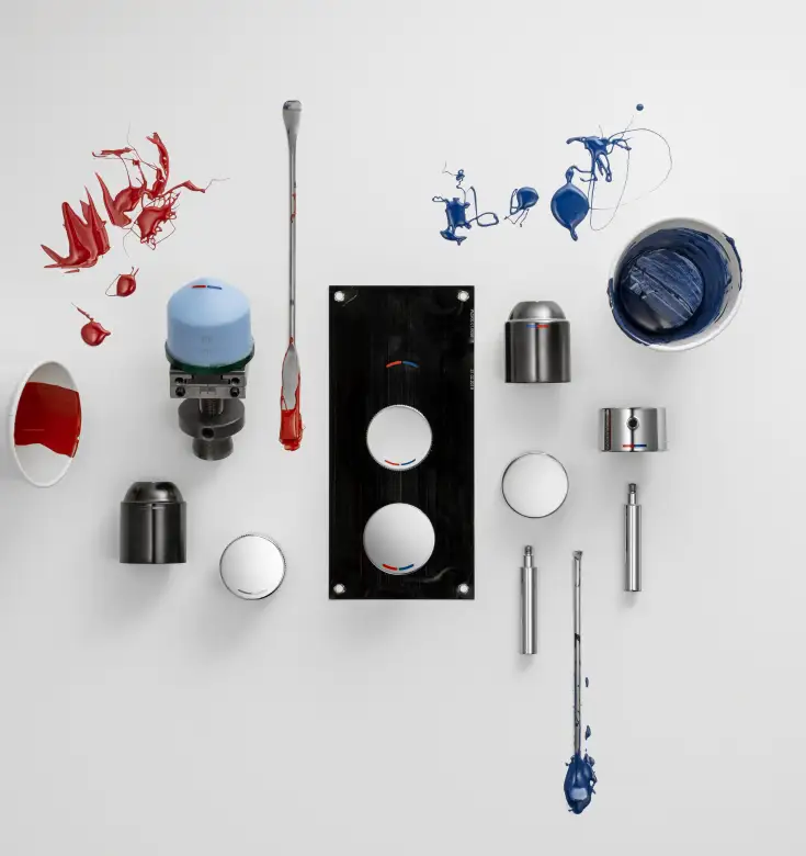 Collage 4_blau_rot_Markierungen