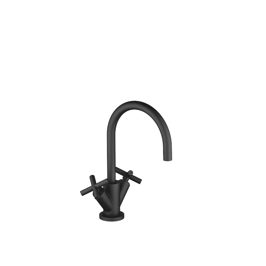 TARA Single-hole lavatory mixer with drain - Matte Black - 22 513 892-33 0010