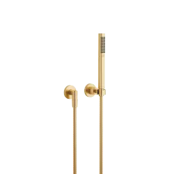 TARA Hand shower set with individual rosettes - Brushed Durabrass (23kt Gold) - 27 802 892-28 0050