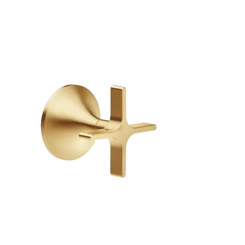 VAIA Wall valve clockwise closing 3/4" - Brushed Durabrass (23kt Gold) - 36 608 809-28