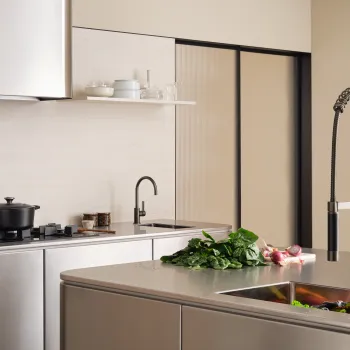 Surface Inspiration Dornbracht   Dornbracht Tara Ultra Design Series Profi Inspiration Kitchen Kitchen Faucet Brushed Dark Platinum.webp