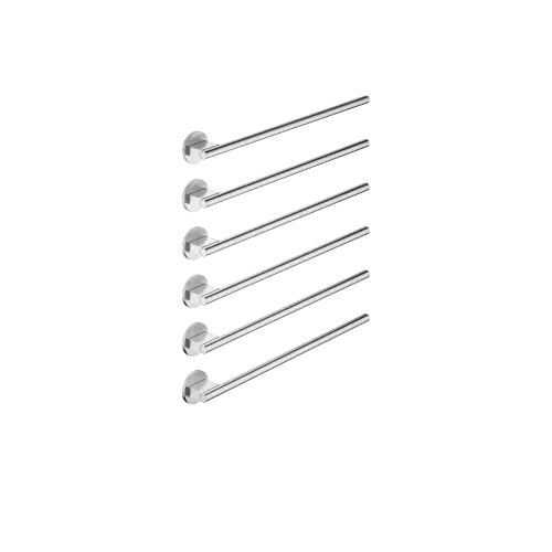 Towel warmer , 6-fold , projection right , without control element - Brushed Chrome - 83 316 979-93