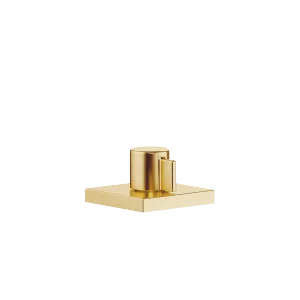 SYMETRICS Deck valve anti-clockwise closing hot - Brushed Durabrass (23kt Gold) - 20 000 985-28