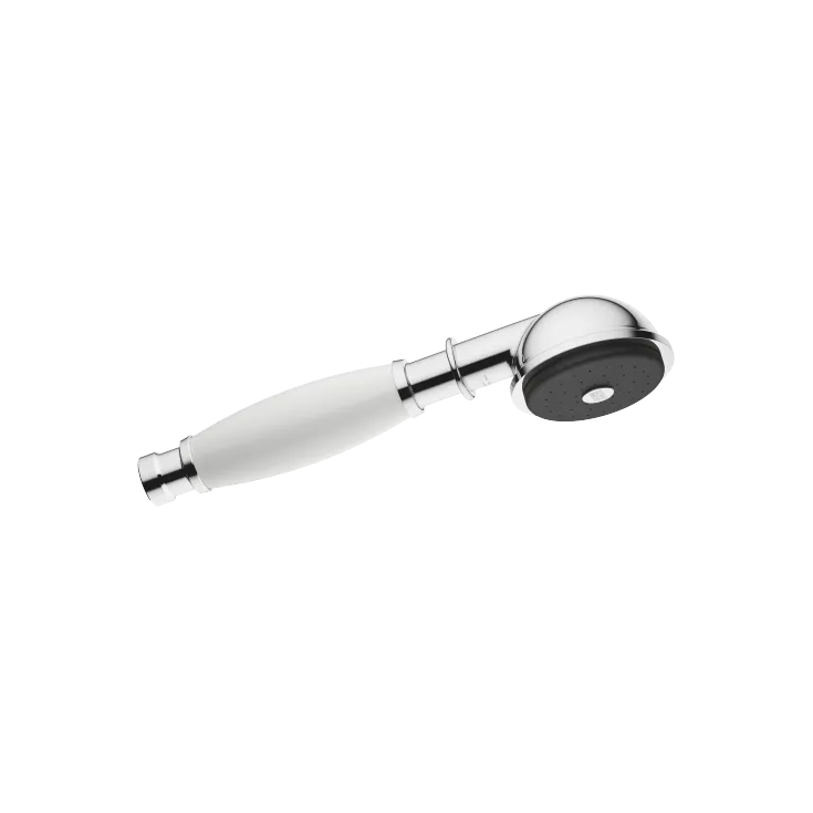 MADISON Metal hand shower with porcelain insert (white) - Chrome - 28 002 970-00