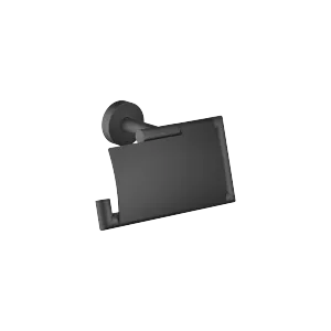 Papierrollenhalter mit Deckel - Schwarz matt - 83 510 979-33