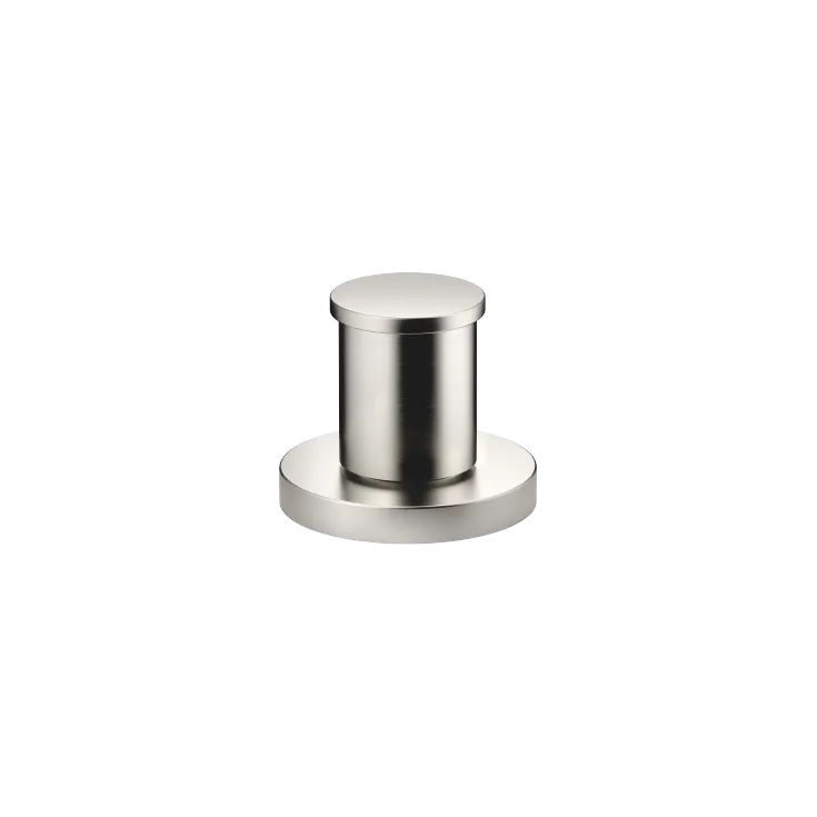 META Inversor de dos vías para borde de bañera - Platino cepillado - 29 140 660-06