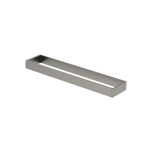 Towel bar in two parts non-swivel - Brushed Dark Platinum - 83 210 780-99