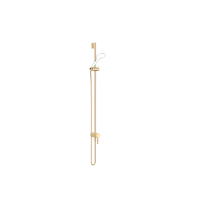 Concealed single-lever mixer with integrated shower connection with shower set without hand shower - Brushed Durabrass (23kt Gold) - 36 111 970-28
