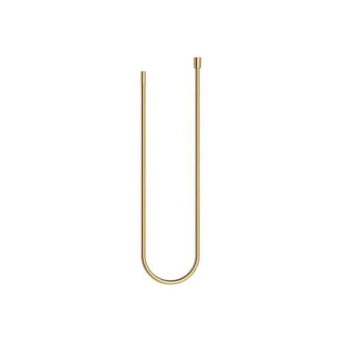 Metal shower hose extendable 1/2" x 3/8" x 1250 mm - Brushed Durabrass (23kt Gold) - 28 404 970-28