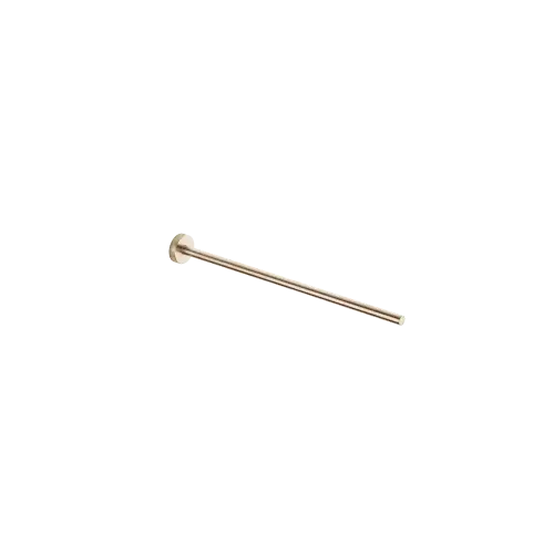 Towel bar 1-piece non-swivel - Brushed Light Gold (PVD) - 83 215 979-27