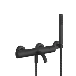 META Termostato vasca montaggio a muro con doccetta e flessibile - Nero opaco - 34 234 979-33