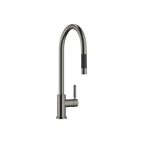 TARA Single-lever mixer pull-down with spray function - Brushed Dark Platinum - 33 870 888-99 0010