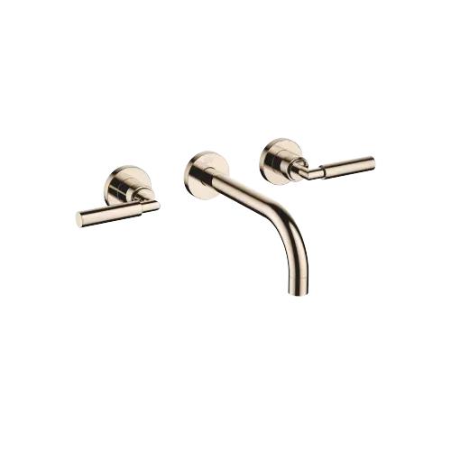TARA Wall-mounted basin mixer without pop-up waste - Champagne (22kt Gold) - 36 712 882-47