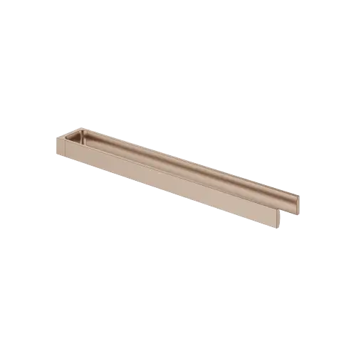 Towel bar in two parts non-swivel - Brushed Bronze (PVD) - 83 210 976-42