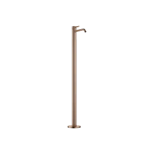 META Mitigeur monocommande de lavabo avec tube vertical sans garniture d’écoulement - Bronze brossé - 22 584 660-42