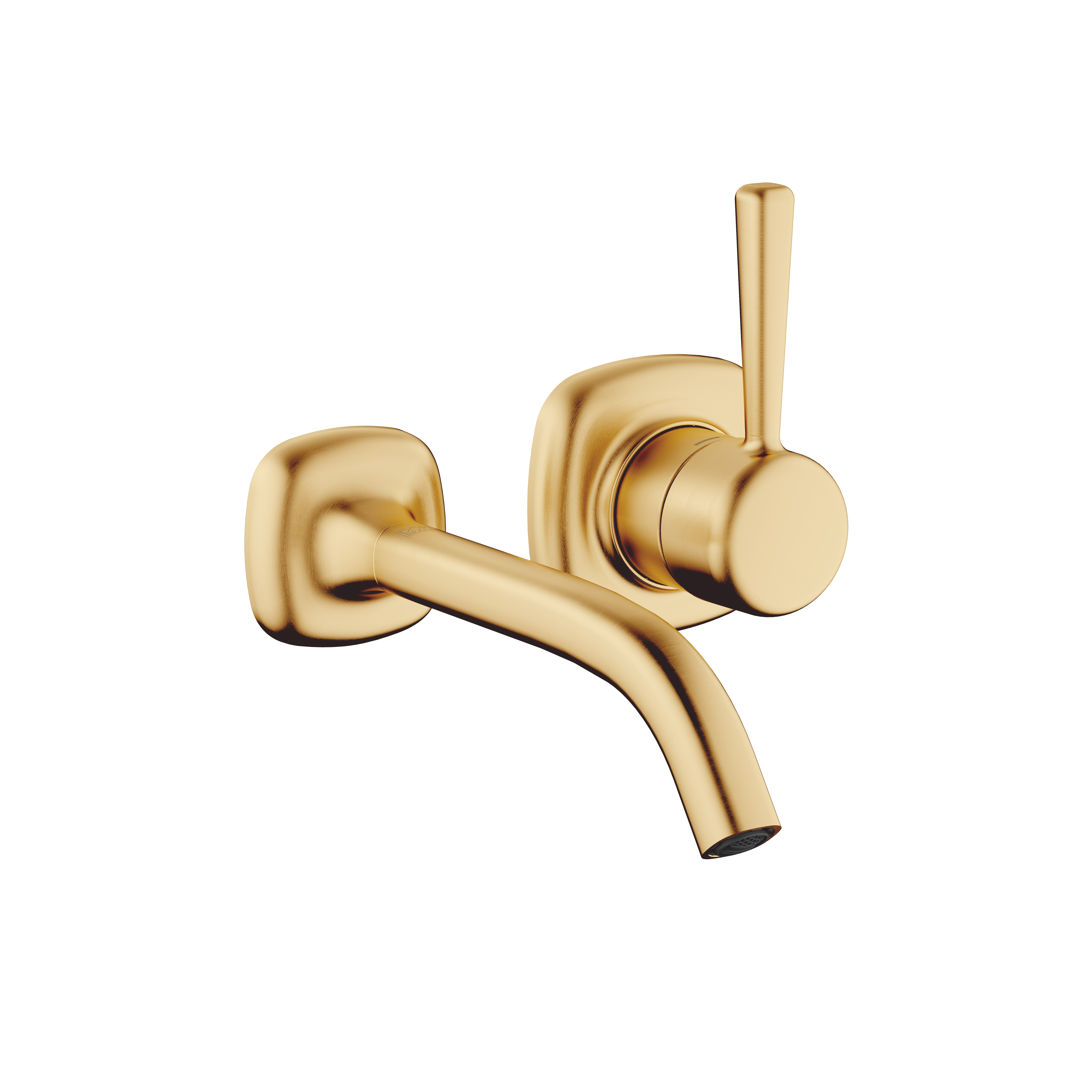 COYA Brushed Durabrass (23kt Gold) : Wall-mounted single-lever mixer ...
